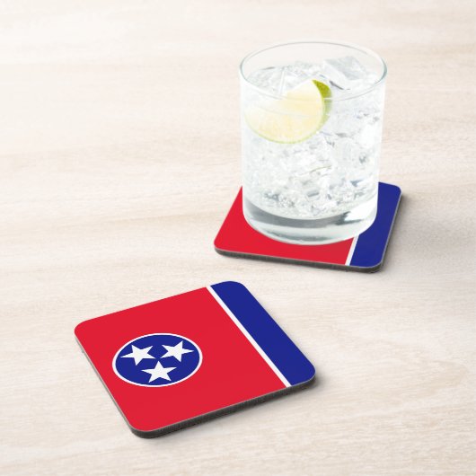 Tennessee-vlag Bier Onderzetter (Rechterzijde)