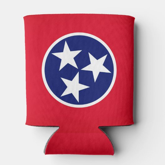 Tennessee-vlag Blikjeskoeler (Achterkant)