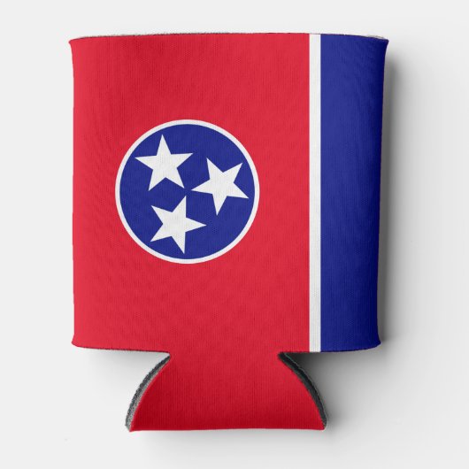 Tennessee-vlag Blikjeskoeler (Voorkant)