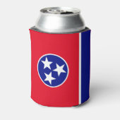 Tennessee-vlag Blikjeskoeler (Blikje Achterkant)