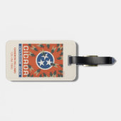 Tennessee Vlag Cicada Invasion Bagagelabel (Achterkant horizontaal)