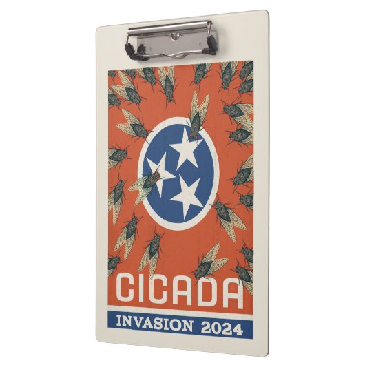 Tennessee Vlag Cicada Invasion Klembord (Links)