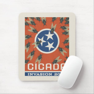 Tennessee Vlag Cicada Invasion Muismat