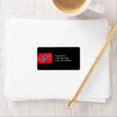  Tennessee-vlag Etiket (Insitu)