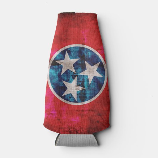 Tennessee-vlag Flesjeskoeler (Voorkant)