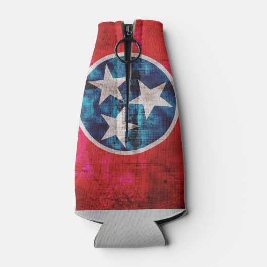 Tennessee-vlag Flesjeskoeler (Achterkant)