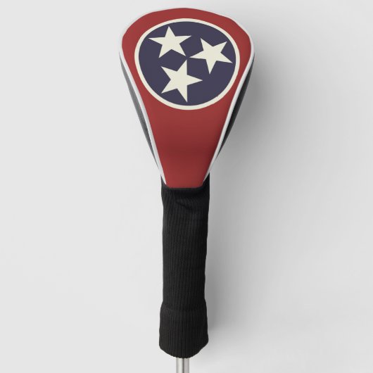 Tennessee-vlag Golfheadcover (Voorkant)