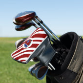 Tennessee-vlag Golfheadcover (Insitu)