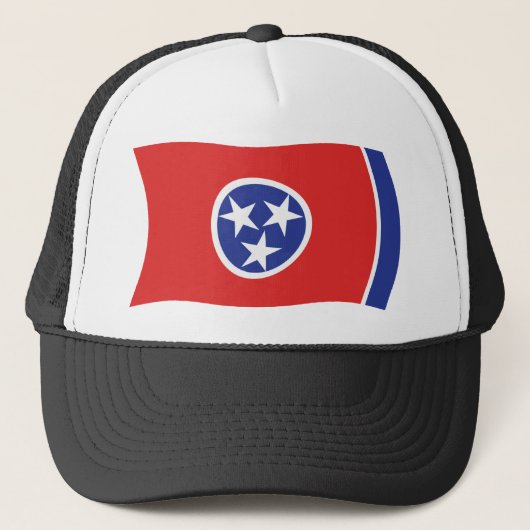 Tennessee Vlag Hoed Trucker Pet (Voorkant)
