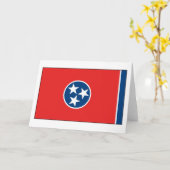 Tennessee-vlag Kaart (Gele Bloem)