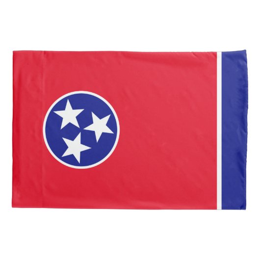 Tennessee-vlag Kussensloop (Achterkant)