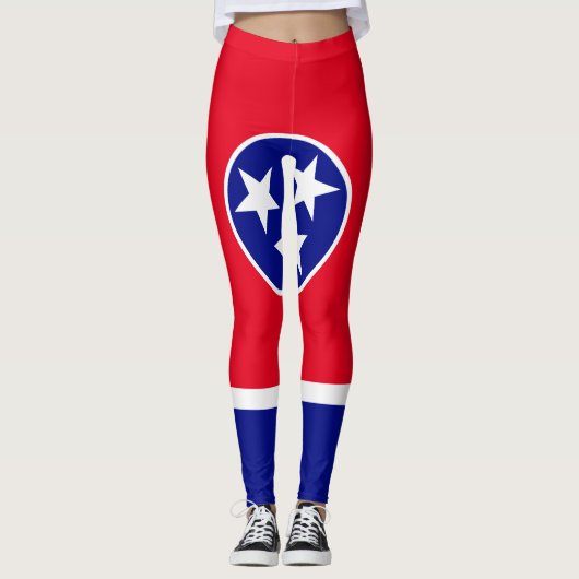 Tennessee-vlag Leggings (Voorkant)