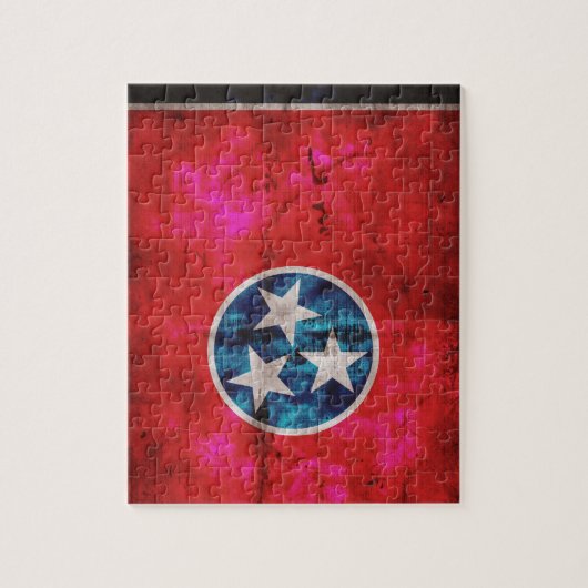  Tennessee-vlag Legpuzzel (Verticaal)