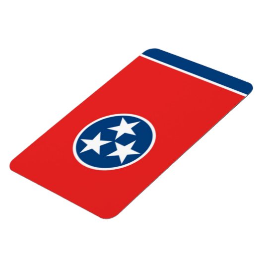 Tennessee-vlag Magneet (Linkerzijde)