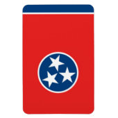 Tennessee-vlag Magneet (Verticaal)