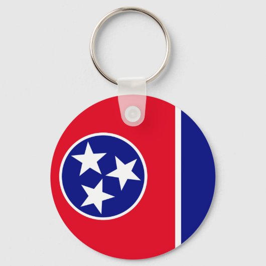 Tennessee-vlag Sleutelhanger (Voorkant)