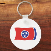 Tennessee Vlag Sleutelhanger (Voorkant)