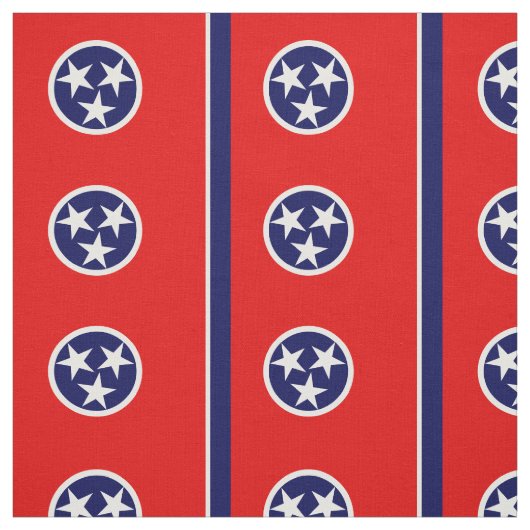 TENNESSEE Vlag Stof (Swatch)