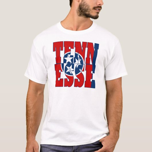 Tennessee-vlag T-shirt (Voorkant)