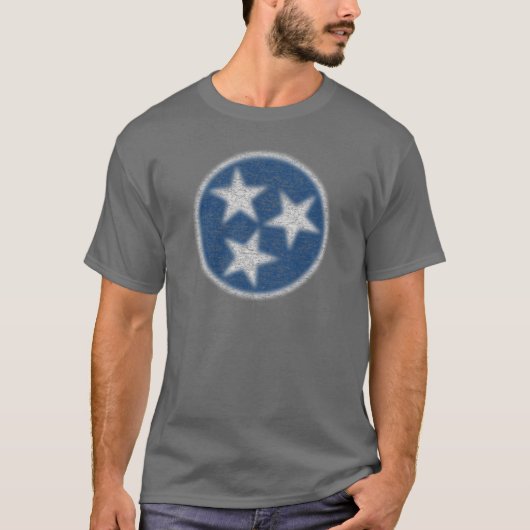  Tennessee-vlag T-shirt (Voorkant)