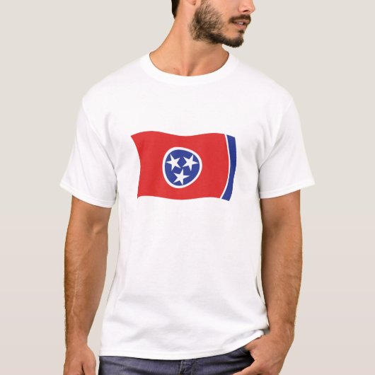 Tennessee Vlag T-shirt (Voorkant)