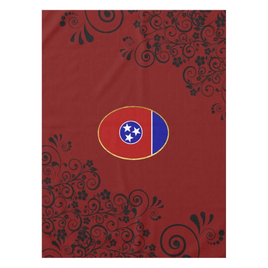 Tennessee-vlag Tafelkleed (Voorkant)