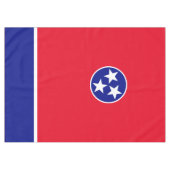 Tennessee-vlag Tafelkleed (Voorkant (Horizontaal))