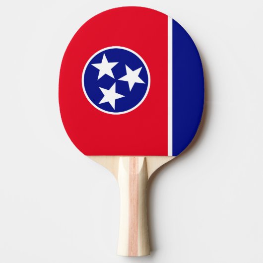Tennessee-vlag Tafeltennisbatje (Voorkant)