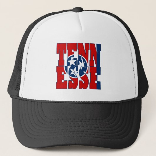 Tennessee-vlag Trucker Pet (Voorkant)