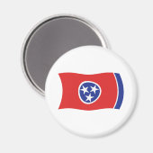 Tennessee Vlagmagneet Magneet (Voorkant / Achterkant)