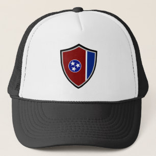 Tennessee vlagvrachtwagen trucker pet
