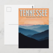 Tennessee Volunteer State Briefkaart (Voorkant / Achterkant)