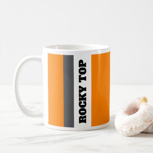 Tennessee Volunteers Rocky Top Coffee Mok | Vols (Met donut)