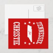 TENNESSEE VOOR CHRISTIE BRIEFKAART (Voorkant / Achterkant)