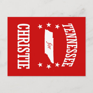 TENNESSEE VOOR CHRISTIE BRIEFKAART