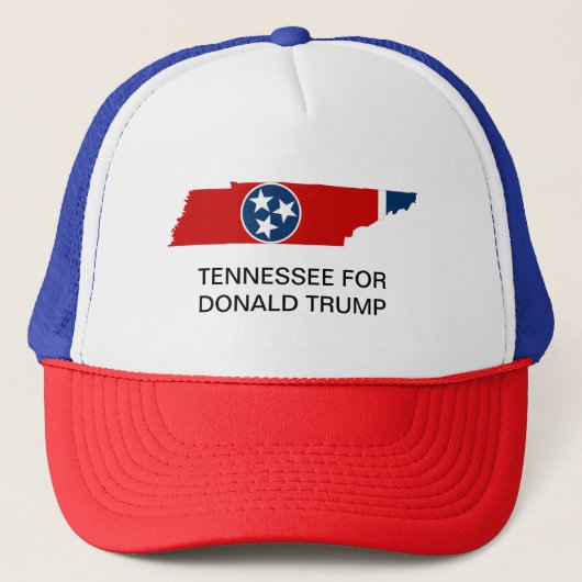 Tennessee voor Donald Trump Trucker Pet (Voorkant)