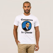 Tennessee voor Obama Red State T-Shirt (Voorkant volledig)