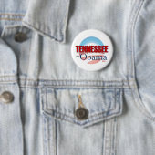 TENNESSEE voor Obama Ronde Button 5,7 Cm (In situ)
