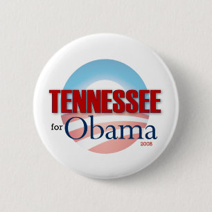 TENNESSEE voor Obama Ronde Button 5,7 Cm