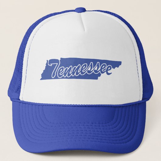 Tennessee Vorm Trucker Hoed Pet (Voorkant)
