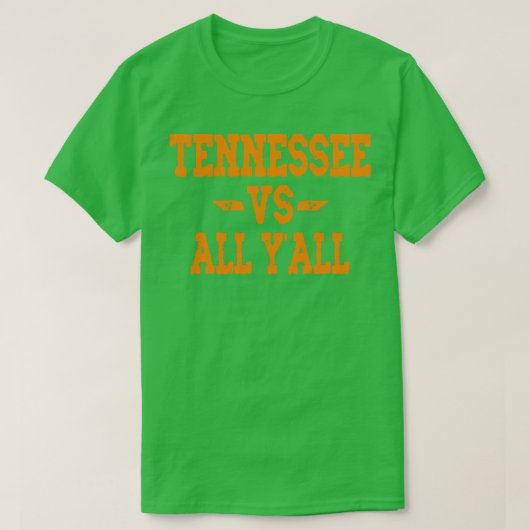 Tennessee vs alle TShirt (Design voorkant)