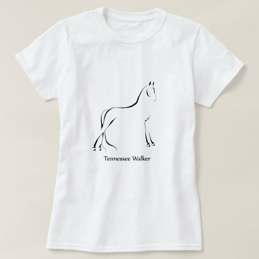 Tennessee Walker Apparel T-shirt (Design voorkant)