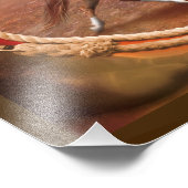 Tennessee Walker Horse "The Trotter". Foto Afdruk (Hoek)