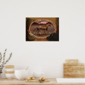 Tennessee Walker Horse "The Trotter" Poster (Keuken)