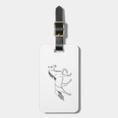 Tennessee Walking Horse Bagagelabel (Voorkant verticaal)