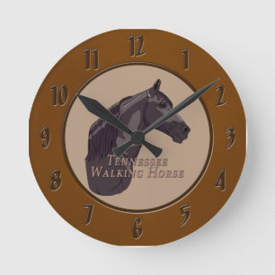Tennessee Walking Horse Black Ronde Klok