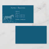 Tennessee Walking Horse Flourish Profiel Visitekaartje (Voorkant / Achterkant)