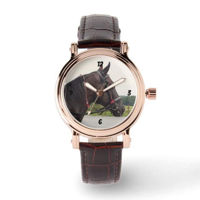 Tennessee Walking Horse Horloge (Voorkant)