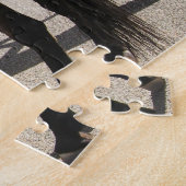 Tennessee Walking Horse & Horse Trailer Legpuzzel (Zijkant)