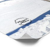 Tennessee Walking Horse in Snow Poster (Hoek)